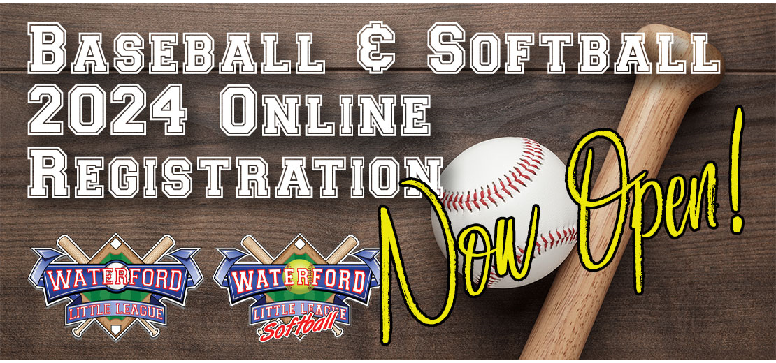 Baseball & Softball 2024 Registration